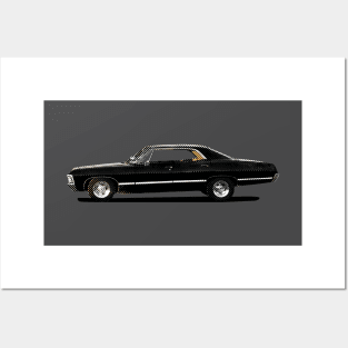 Supernatural Impala Posters and Art